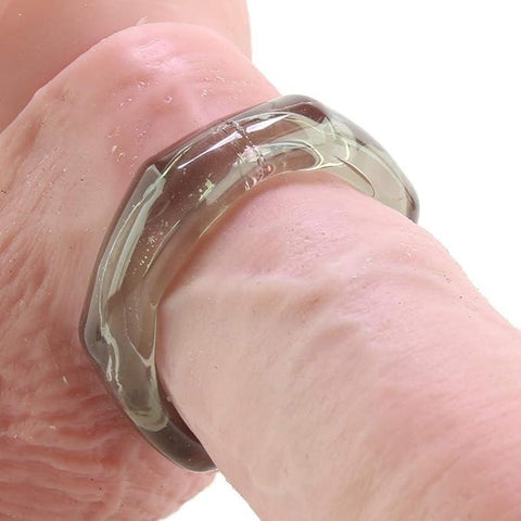 Evolved Zero Tolerance Triple Thick Cock Ring Set 3 Piece Smoke Enhancement - Cock Ring Sets