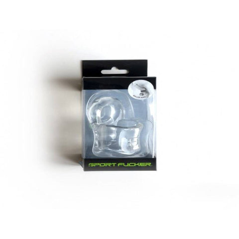 Sport Fucker TPE Baller Ring With Mens Ball Stretcher Premium Cock Ring - Stretchy Cock Rings