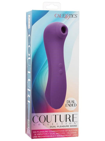 California Exotics Couture Collection Dual Pleasure Body Wand with Dual Motors - Body Wands