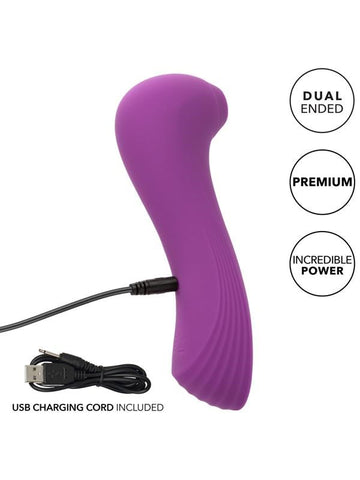 California Exotics Couture Collection Dual Pleasure Body Wand with Dual Motors - Body Wands