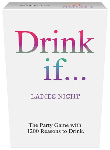 Kheper Games Drink If Ladies Night Game - Sex Games, Coupons and Tricks