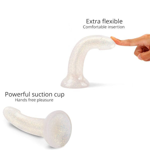 Love To Love Dildolls Extravaganza Realistic Dildo with Glitter Design - Realistic Dildos