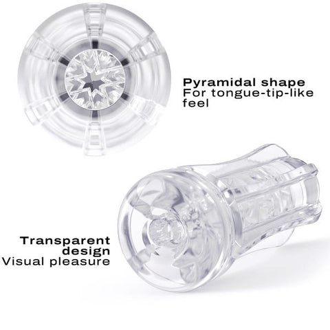 Marc Dorcel Deep Blow Extrem Mens Masturbator with Pyramid Design - Masturbators and Strokers