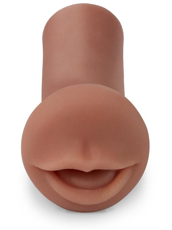 Pipedream Products PDX Extreme Coed Cocksucker Ultra Realistic Stroker Brown - - Masturbators and Strokers