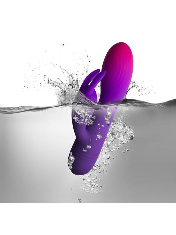 Rocks Off 20 Functions Glo Girl Rabbit Vibrator Dual Motor Clitoral - Rabbit Vibrators