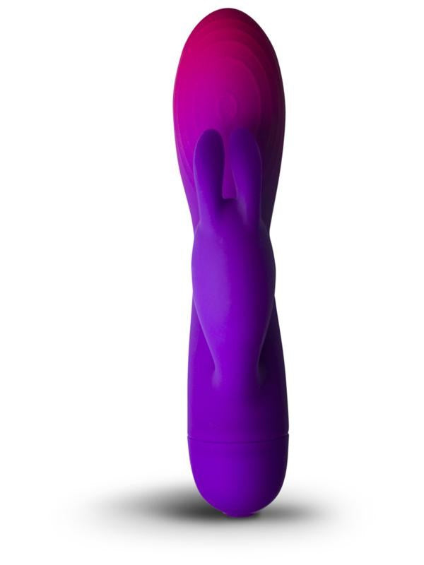 Rocks Off 20 Functions Glo Girl Rabbit Vibrator Dual Motor Clitoral - Rabbit Vibrators