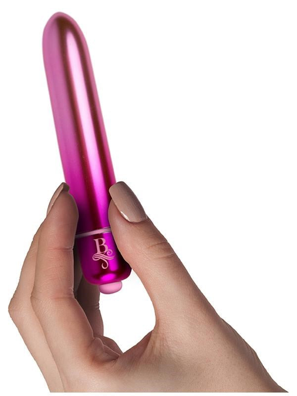 Rocks Off Boudoir Bullet Massager RO90 Courtesan Pink Clitoral Vibrator - - Bullet Vibrators