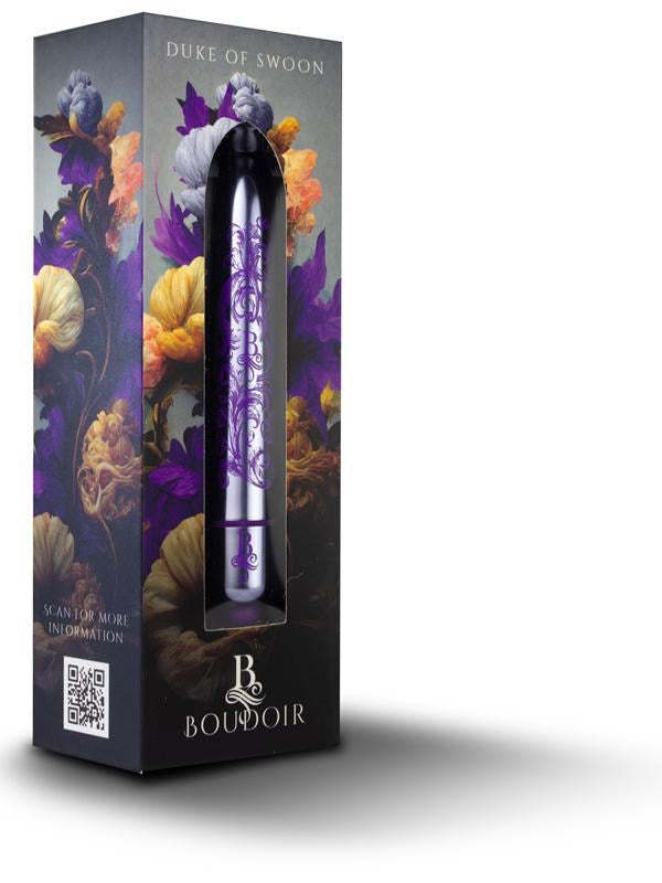 Rocks Off Boudoir Bullet Vibrator RO90 Duke Of Swoon Blue Clitoral Stimulation - - Bullet Vibrators