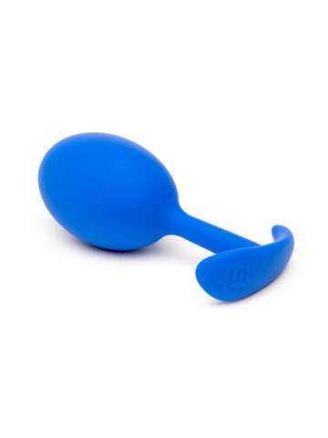 Sport Fucker Thunder Butt Plug Large Blue with Internal Tapping Chamber - Butt Plugs