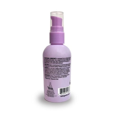 Little Genie B LUVD Water Based Gel Anal Lubricant 118ml - - Anal Lubes