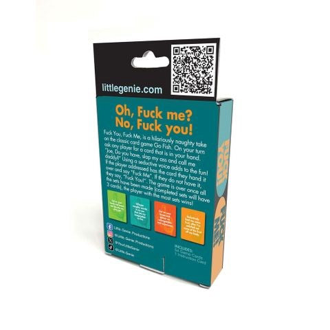 Little Genie Fck You Fck Me Party Card Sex Game - Sex Games, Coupons and Tricks