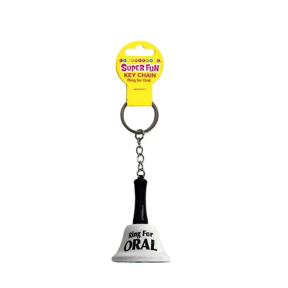 Little Genie Super Fun Ring For Oral Novelty Bell Key Chain - - Party Gifts and Novelties