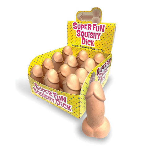 Little Genie Super Fun Squishy Dick Counter Display - Party Gifts and Novelties
