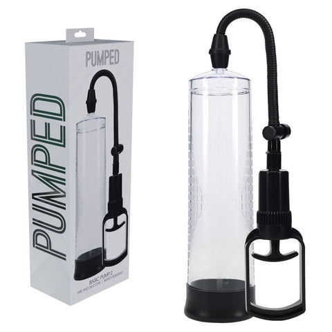 Shots Toys PUMPED Basic Mens Penis Pump 2 Penis Enhancement Vacuum System - Penis Pumps And Stretchers