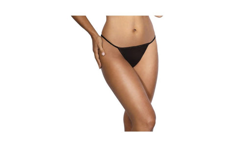 Axami Lingerie Classic Seductive G String Panty Black Premium European Design - G-Strings, Panties and Shorts