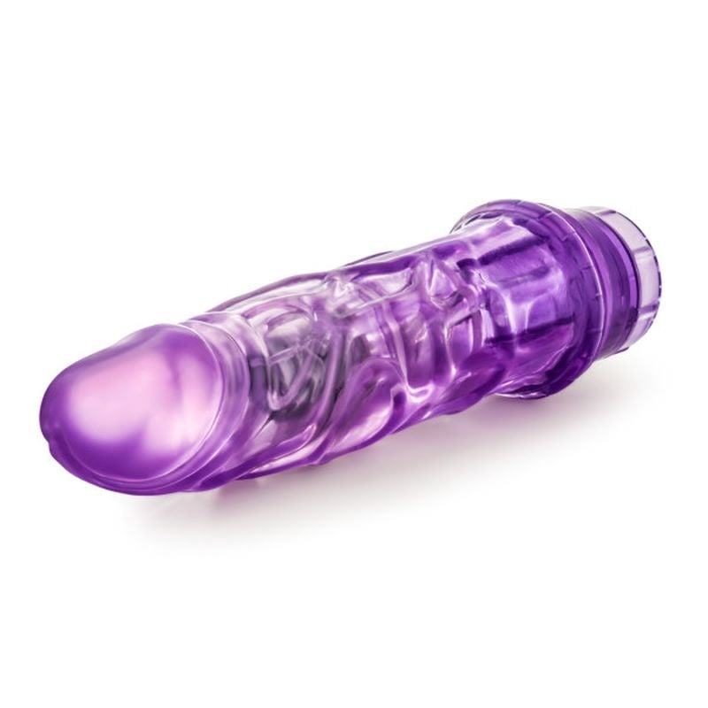 Blush Novelties B Yours Vibe No 3 Realistic Vibrator With Veins FlexiShaft - - Vibrating Dildos
