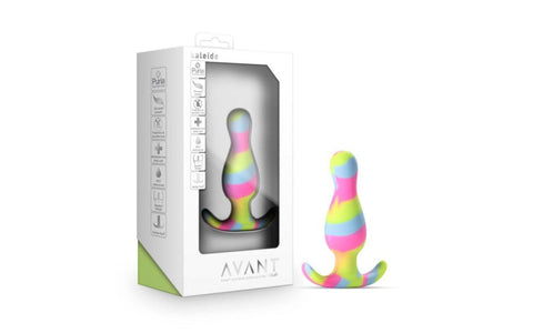 Blush Novelties Avant Kaleido Tapered Head Silicone Butt Plug AnchorTech - Butt Plugs