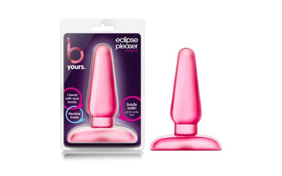 Blush Novelties B Yours Eclipse Anal Pleaser Butt Plug Medium Pink - Butt Plugs