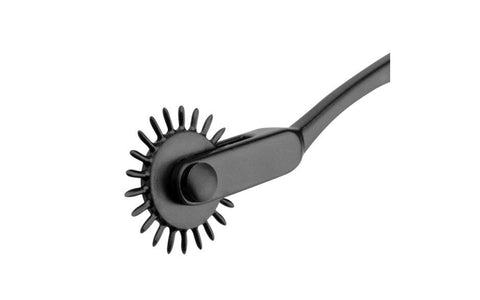 Bedroom Fantasies Aluminium BDSM Pinwheel Black Sensation Stimulator - Dental and Clinical