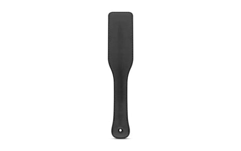 Bedroom Fantasies Faux Leather Bondage Paddle Black Impact Play Adult Toy - Paddles And Slappers