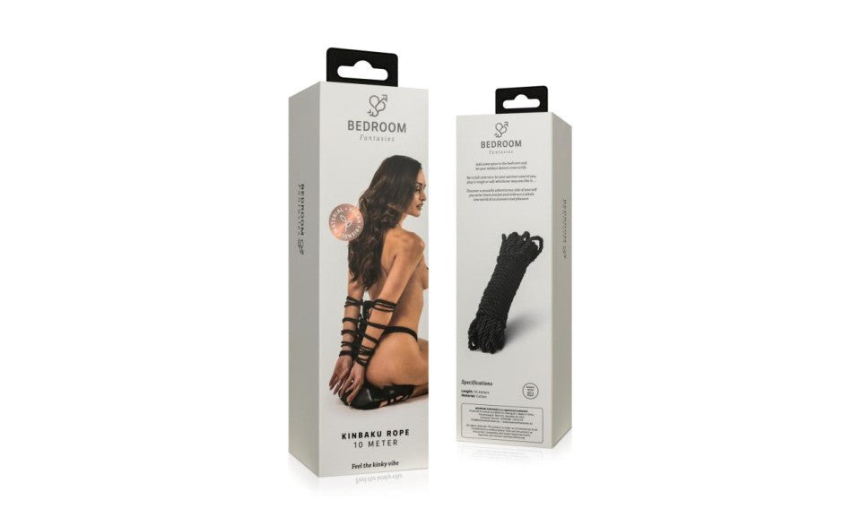 Bedroom Fantasies Kinbaku Bondage Rope Cotton 5m Smooth Cotton Restraint - - Cuffs And Restraints