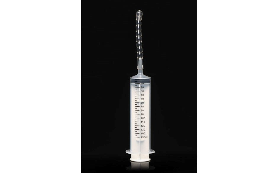 XR Brands CleanStream Enema Syringe With Attachments Anal Cleansing Kit - - Enemas and Douches