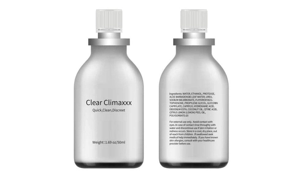 Clear Climaxxx Jizz Remover 50ml Fast Post Sex Cleanup Spray - - Adult Toy Cleaner