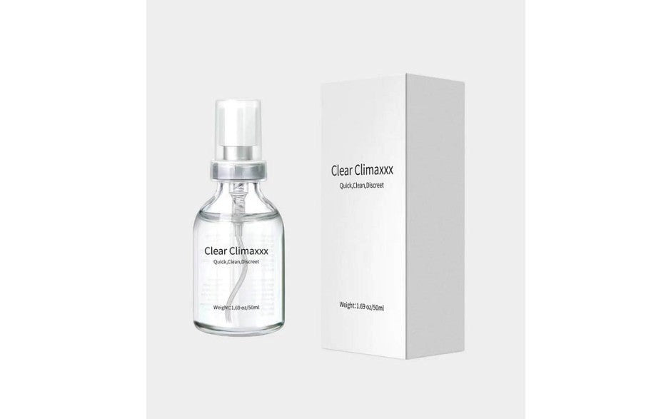 Clear Climaxxx Jizz Remover 50ml Fast Post Sex Cleanup Spray - - Adult Toy Cleaner