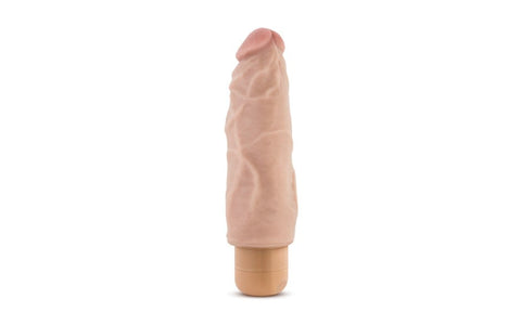 Blush Novelties Dr Skin Cock Vibe 9 Realistic Dong Vibrator FlexiShaft - Vibrating Dildos