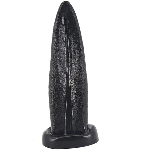 FAAK Tongue Shape Anal Plug Premium Medical Grade PVC Butt Plug - Butt Plugs
