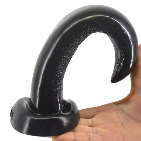 FAAK Tongue Shape Anal Plug Premium Medical Grade PVC Butt Plug - Butt Plugs