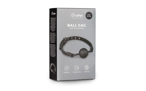 Fetish Collection Bondage Ball Gag With Silicone Ball Premium Restraint - Bondage Gags and Bits