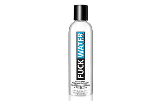 FuckWater Water Based Clear Lubricant 120ml Premium Sexual Enhancement - - Water Based Lubes