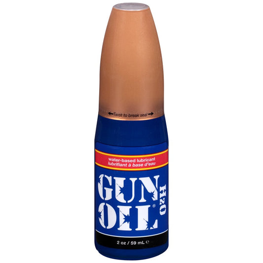 Gun Oil H2O Flip Top Bottle Water Based Lubricant Premium Formula - - Water Based Lubes