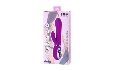 JOS Joly Clit Stimulating Rabbit Vibrator with 10 Vibration Patterns - Rabbit Vibrators