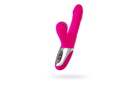 JOS To Frolly Thrusting and Sucking Rabbit Vibrator with Dual Stimulation - Rabbit Vibrators
