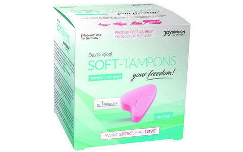 JoyDivision Super Soft and Squishy Sponge 3 Piece Menstrual Protection - Condoms