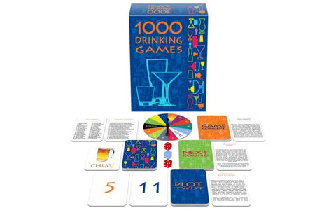 Kheper Games 1000 Adult Drinking Game with Spinner - Sex Games, Coupons and Tricks