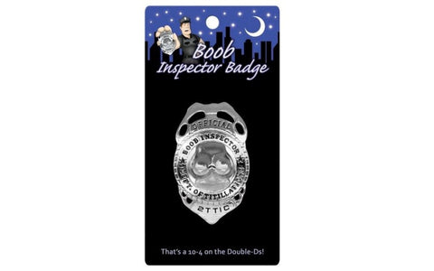 Kheper Games Boob Inspector Badge Accessory - Party Gifts and Novelties