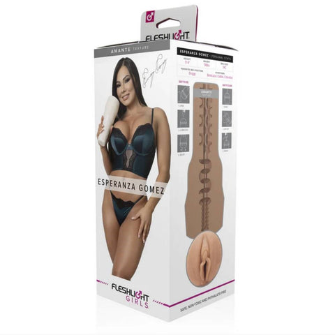 Fleshlight Girls Esperanza Gomez Amante Mens Masturbator Three Chambers - Fleshlight Male Masturbators