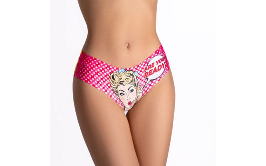 Mememe Lingerie Comics Friday Girl Slip Breathable Womens Panties Advanced Comfort - - G-Strings, Panties and Shorts