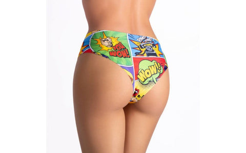 Mememe Lingerie Comics Insta Girl Slip Womens Underwear Seamless Comfort - G-Strings, Panties and Shorts
