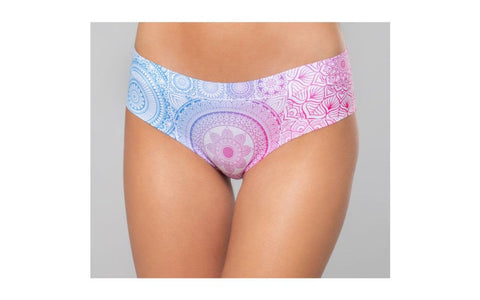 Mememe Lingerie Mandala Emotional Sexy Womens Thong Premium Intimate Wear - G-Strings, Panties and Shorts