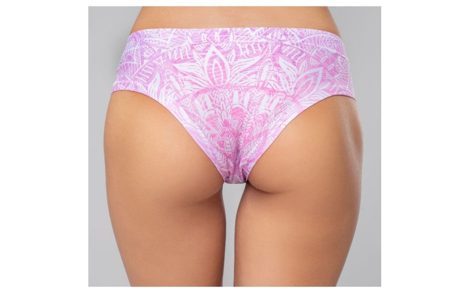 Mememe Lingerie Mandala Origin Womens Thong Seamless Comfort Design - - G-Strings, Panties and Shorts