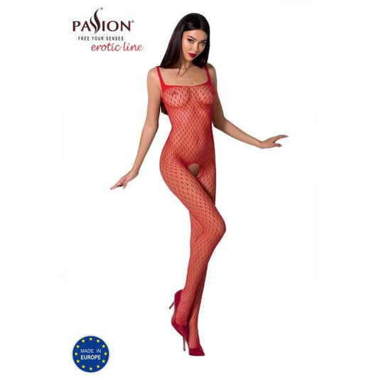 Passion Lingerie Stylish Fine Mesh Bodystocking BS071 Premium Mesh Design - - Body Stockings