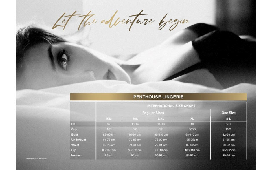 Penthouse Lingerie Sweet and Spicy Mini Dress With Thong White Halter Design - - BabyDolls And Chemises