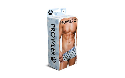 Prowler Blue Paw Sexy Mens Jock Strap with Bold Paw Print Design - Jocks and G-Strings