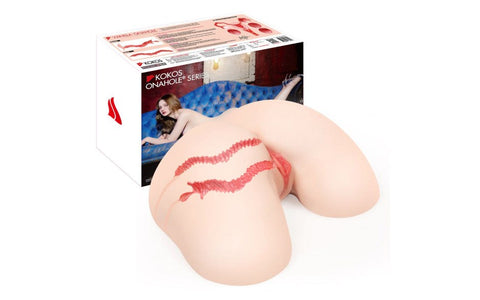 Kokos Vanilla Onahole Edn 4 Butt Vaginal & Anal Stroker Dual Layer TPE - Masturbators and Strokers