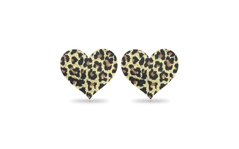 Lovetoy Leopard Sexy Nipple Pasties For Womens Twin Pack with Satin Design - Breast and Nipple Toys