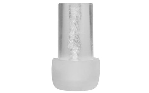 Shots Toys LuvPump Magic Sleeve Realistic Pussy Stroker Large Clear Silicone - Masturbators and Strokers